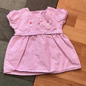 0-3 month OshKosh Girls Gingham Dress
